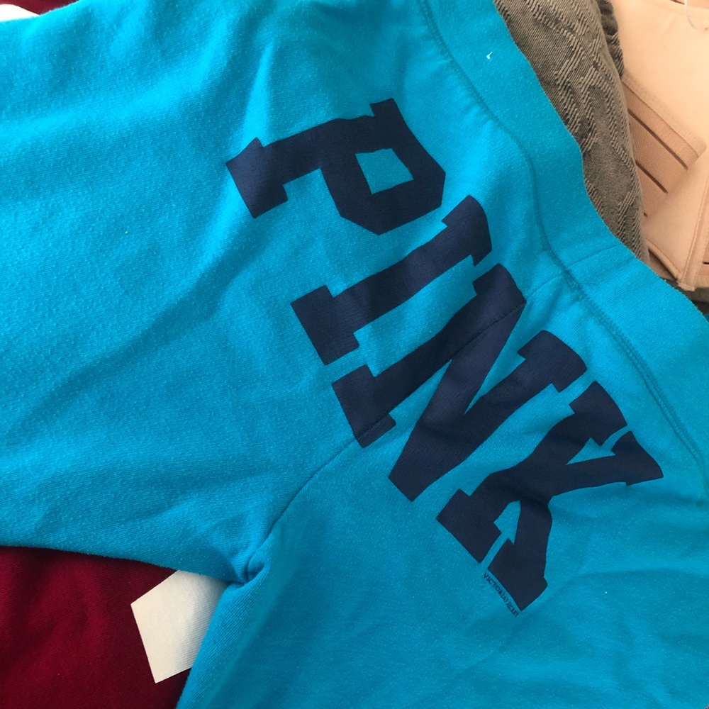 Pink sweat pants